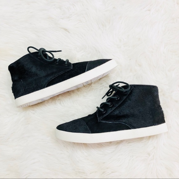 Toms Shoes - Toms black calf hair shoes